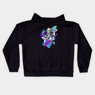 Synthwave Discord Kids Hoodie